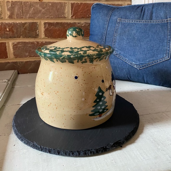 Christmas Snowmen Cookie Jar - Picture 3 of 6